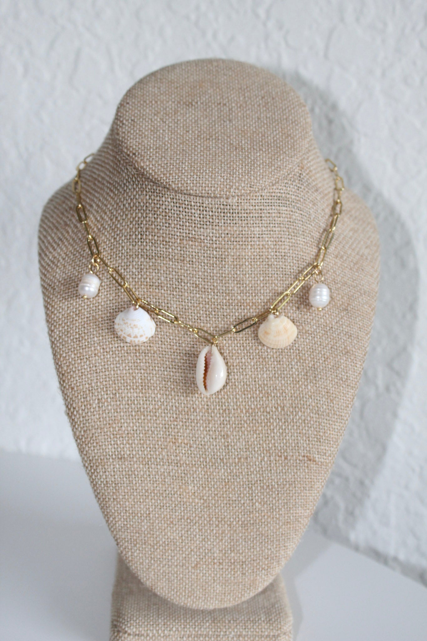 Mermaid charm necklace